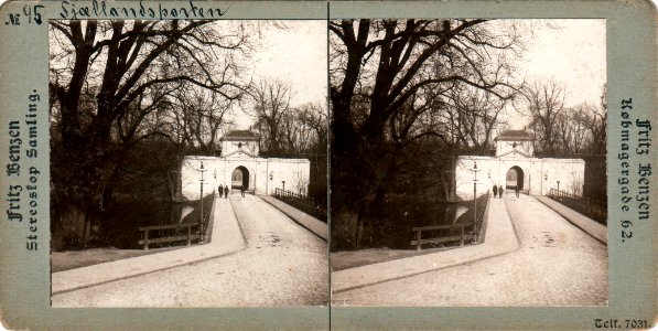 Sjællandsporten, Kastellet, 1903