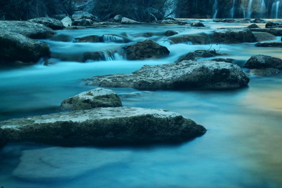 River landscape natural water