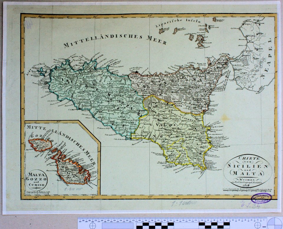 Sizilien und Malta 1808 9113