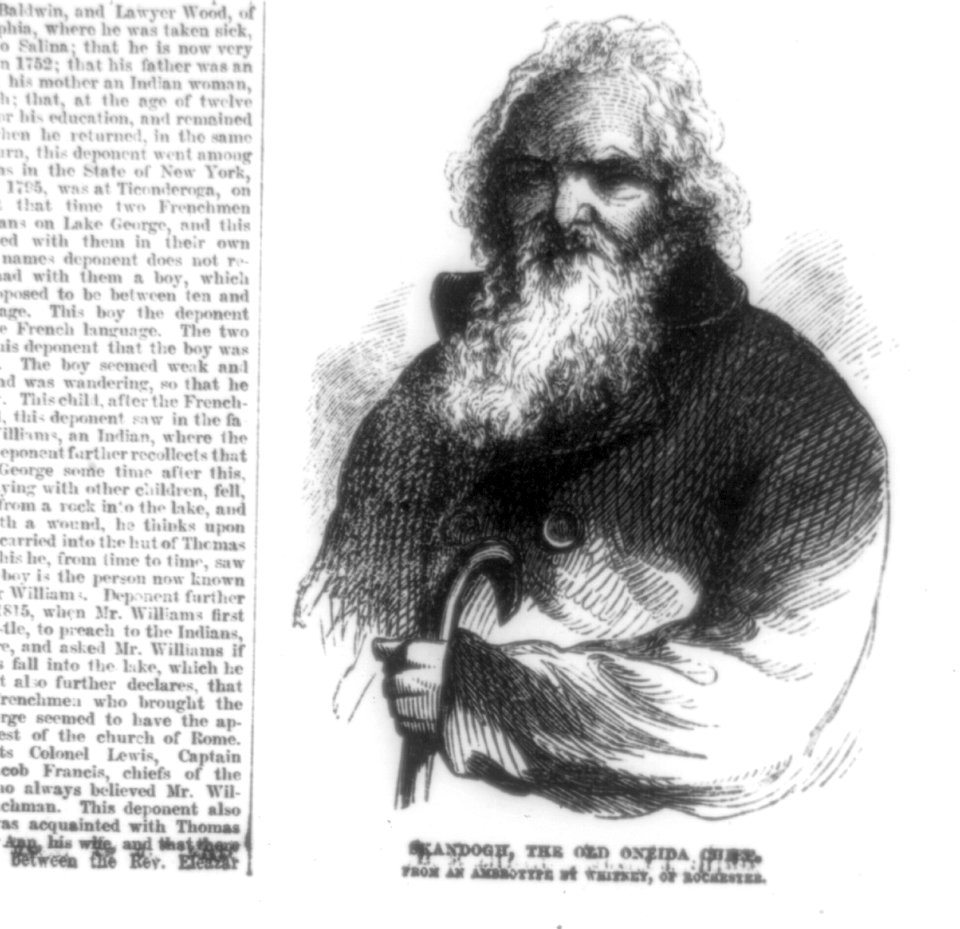 Skandogh, the old Oneida chief (h-s, (3)) LCCN99613974