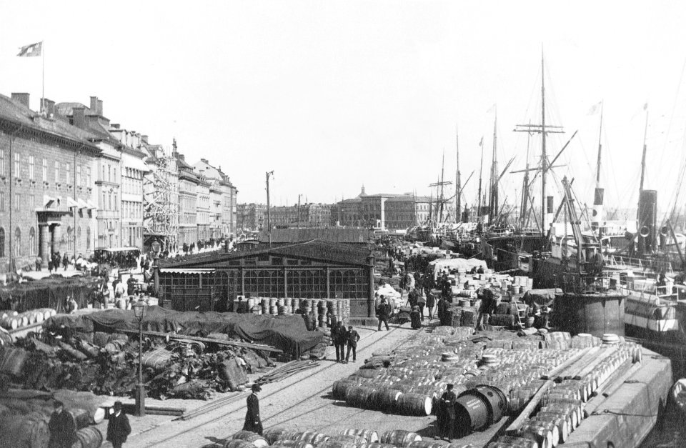 Skeppsbrons tullhus 1890-tal
