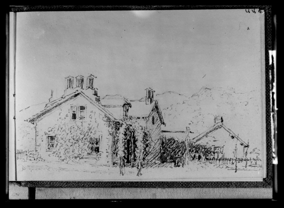 Sketch of house LCCN2016887105