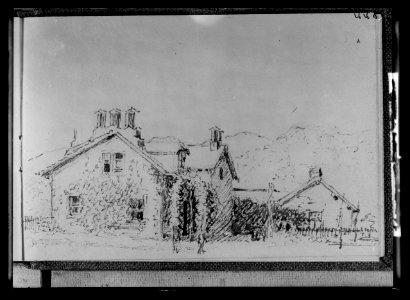 Sketch of house LCCN2016887105