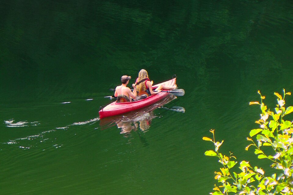 Canoeing water leisure