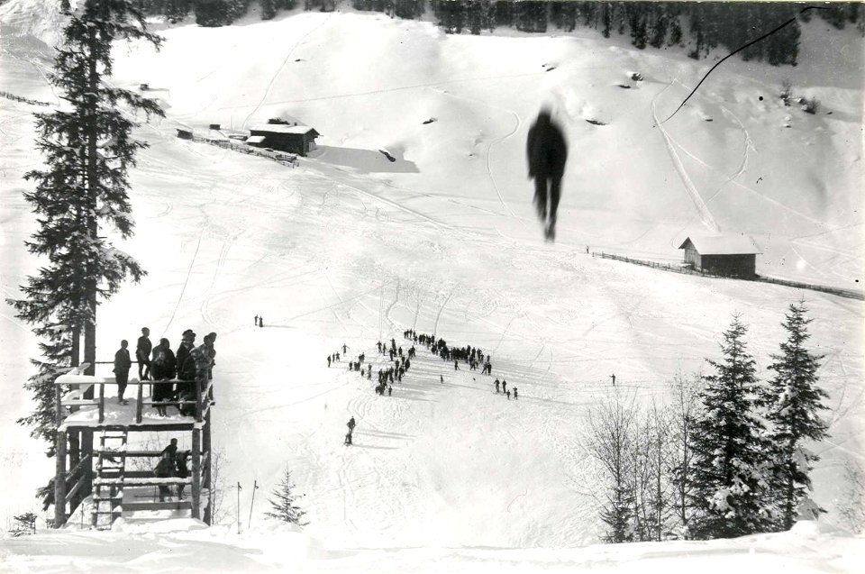 Skisprungschanze Enterwald in Tux - erbaut 1933