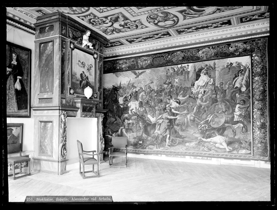 Skoklosters slott, interiör från rummet Geneve - Skoklosters slott - 77316