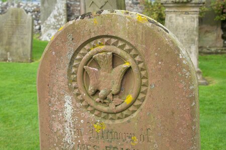 Old death grave photo