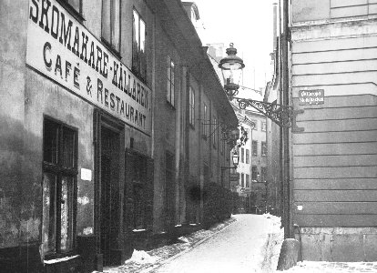 Skomakarekällaren, Bollhusgränd, 1906