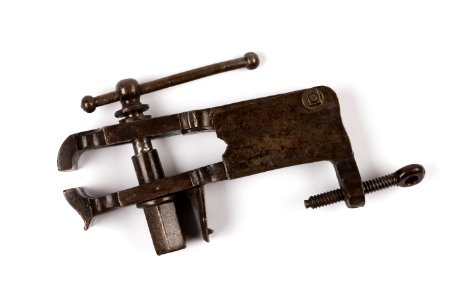 Skruvstycke av stål - Skoklosters slott - 92693