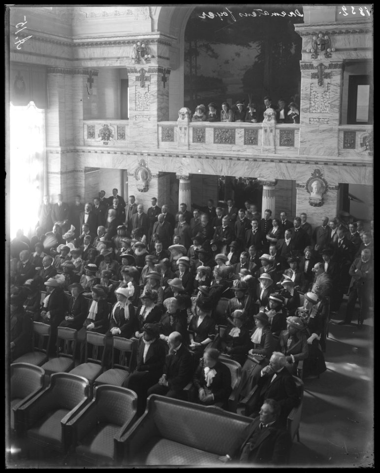 Skådespelarveckan på Kungliga Dramatiska teatern 1908 - SMV - KDT001