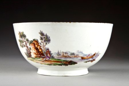 Skål från 1760-talet i porslin - Hallwylska museet - 93743