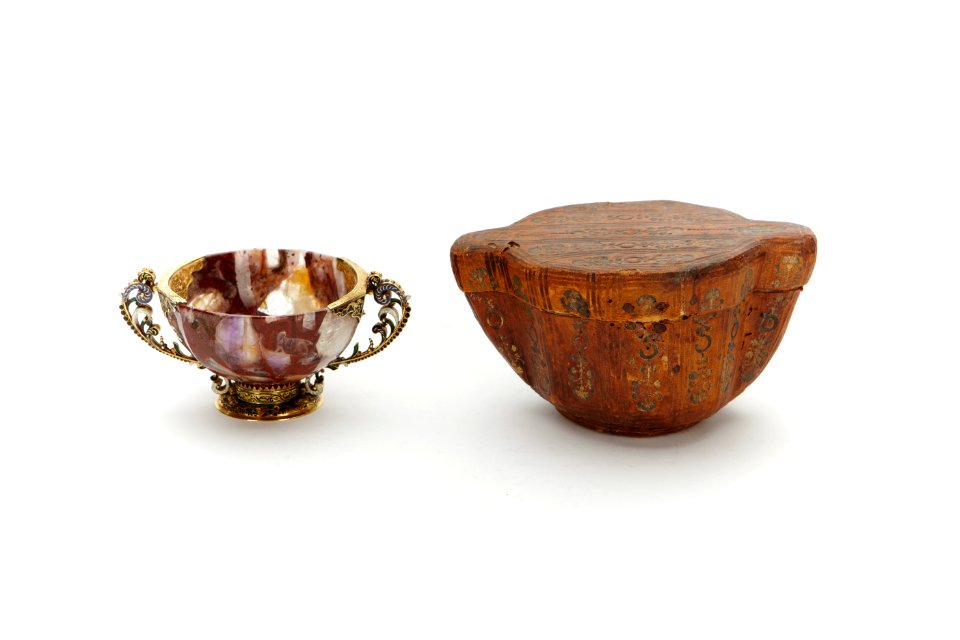 Skål av agat med fodral - Skoklosters slott - 92123