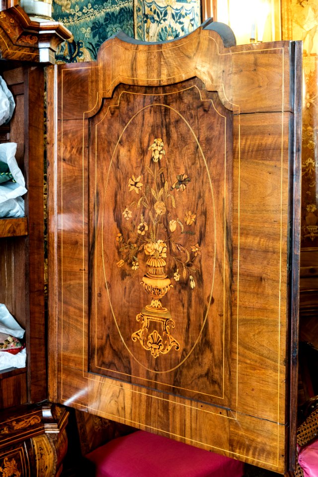 Skåpdörr, 1700-tal - Hallwylska museet - 108638
