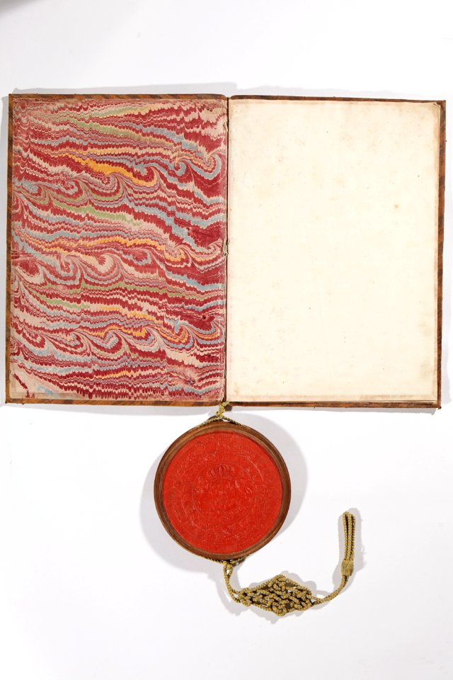 Sköldebrev för Petter Scheffer, 1719 - Skoklosters slott - 98829