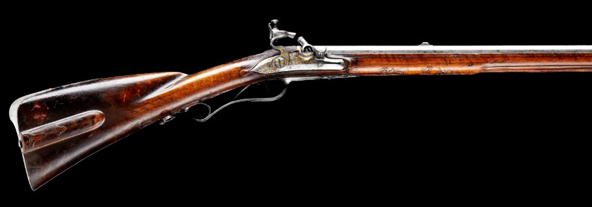 Slagexflintlåslodbössa - D Bars - Firearms III - Livrustkammaren - 87470