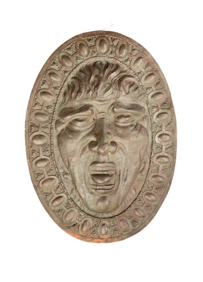 Sköld med Medusa, 1672 - Livrustkammaren - 107011
