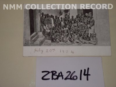 Slaves rescued by HMS 'Philomel', April 1893, Many of the children received by the Universities Mission RMG RT1383