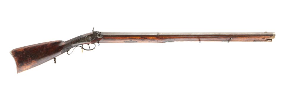 Slaglåsbössa, Johan Peter Marckman, Eskilstuna 1830-tal - Livrustkammaren - 96689