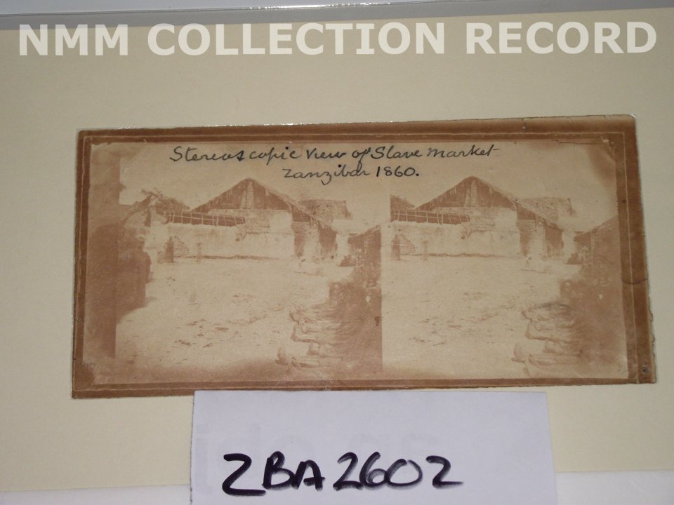 Slaves in Zanzibar marketplace RMG RT1376