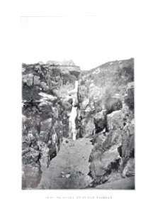 Sloc or gully at Dunan Nighean Beveridge 1903 photo