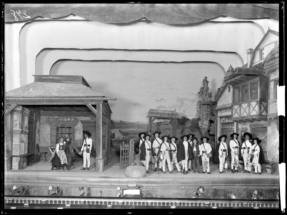 Slovakerna, Östermalmsteatern 1904. Föreställningsbild - SMV - ÖT031