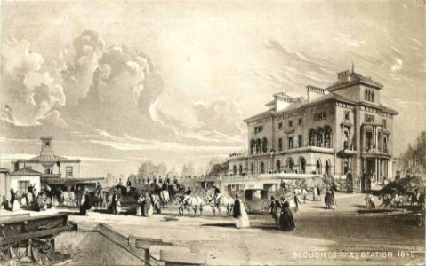 Slough (GWR) 1845 photo