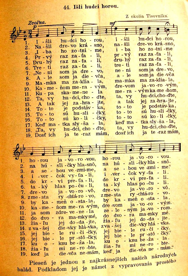 Slovakia folk songs 02126