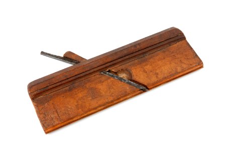 Släthyvel av apel, med horn - Skoklosters slott - 93029