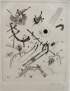 Small Worlds XI by Wassily Kandinsky, 1922, drypoint - University of Arizona Museum of Art - University of Arizona - Tucson, AZ - DSC08033 photo