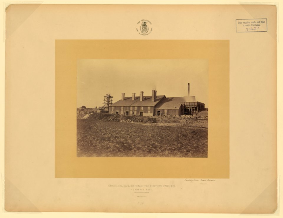 Smelting works, Oreana, Nevada - T. H. O'Sullivan, phot. LCCN2006685012