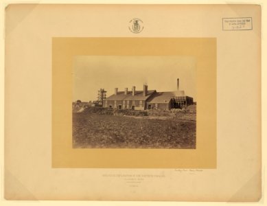 Smelting works, Oreana, Nevada - T. H. O'Sullivan, phot. LCCN2006685012