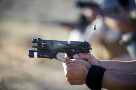 Live-fire shooting exercise photo