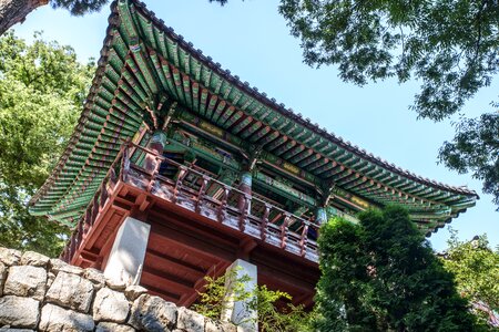 Traditional temples buddhism bomunsa