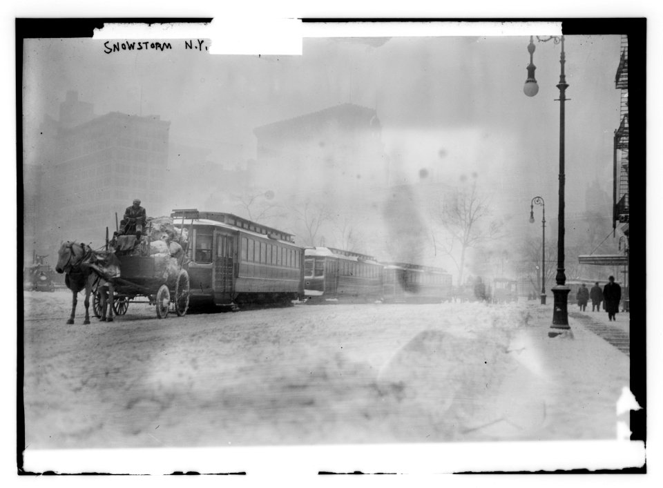 Snowstorm; N.Y. LCCN2014695404