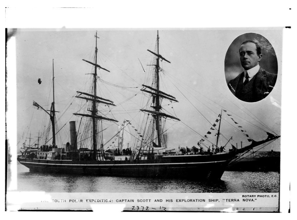 So. Polar Expedition - Capt. Scott and his exploration ship- TERRA NOVA LCCN2014690175