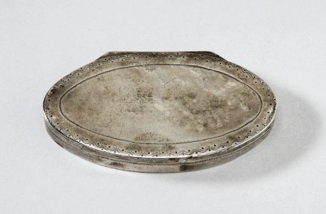 Snusdosa av silver - Livrustkammaren - 56777