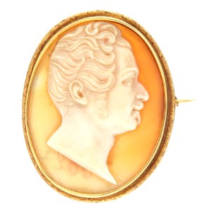 Snäckkamé från 1840 cirka - Livrustkammaren - 97866