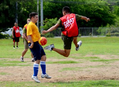 Soccer match 140630-N-YU572-073
