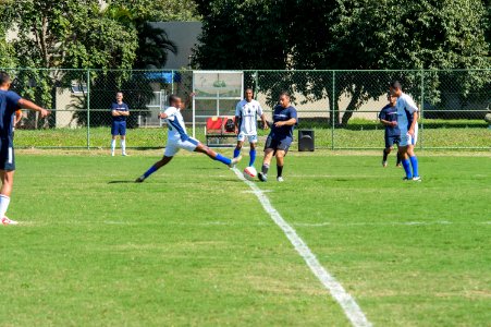 Soccer match with Brazilian navy 140806-N-MD297-300