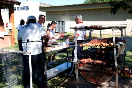 Soccer match with Brazilian navy 140806-N-MD297-554