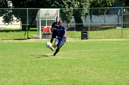Soccer match with Brazilian navy 140806-N-MD297-292
