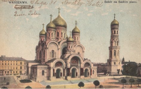 Sobór św. Aleksandra Newskiego w Warszawie przed 1916b photo