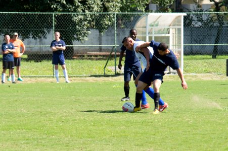 Soccer match with Brazilian navy 140806-N-MD297-285