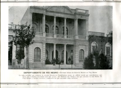 Sociedad Italiana de Socorros Mutuos - Fray Bentos - Río Negro
