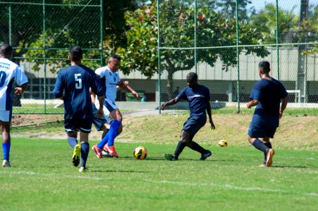 Soccer match with Brazilian navy 140806-N-MD297-446