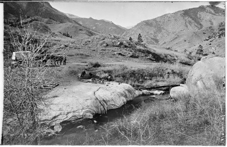 Soda spring, Manitou. El Paso County, Colorado - NARA - 517214