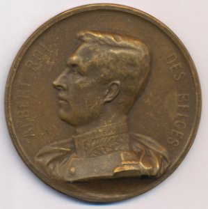 Société Nationale pour l'Amélioration des Races Bovines en Belgique Concours 1910, medal by Jacques Marin (1877-1950), Belgium, 1910, Coins and Medals Department of the Royal Library of Belgium, 2M204 - 25 (recto)