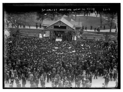 Socialist Meeting Union Sq, 5-1-08 LCCN2014696554
