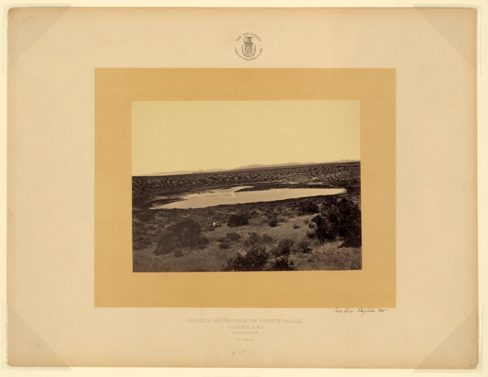 Soda Lake, Ragtown, Nev. - T. H. O'Sullivan, phot. LCCN2006685022