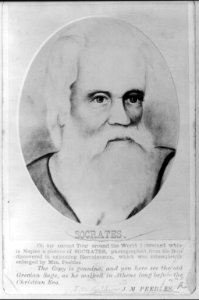 Socrates, bust, old age LCCN2017657365